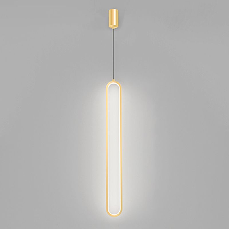 1-Light Wrought Iron Lighting Fixture Minimalism Pendant Light Kit for Bedroom