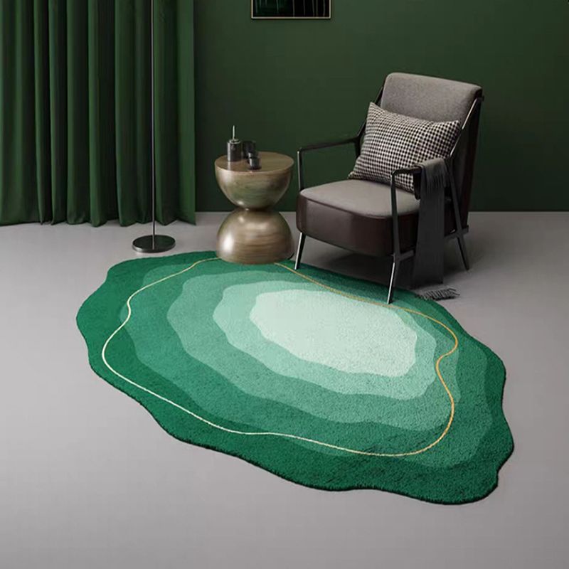 Special Shaped Carpet Modern Polyester Rug Washable Carpet for Home Decoration