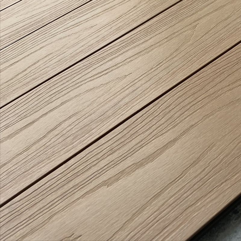 Embossed Patio Flooring Tiles Composite Nailed Flooring Tiles Garden