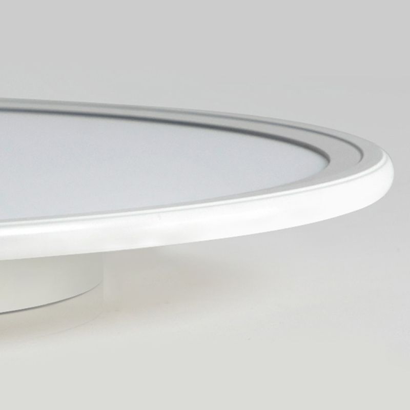 1 Light Geometric Flush Mount Simplicity Metal Flush Ceiling Light Fixture