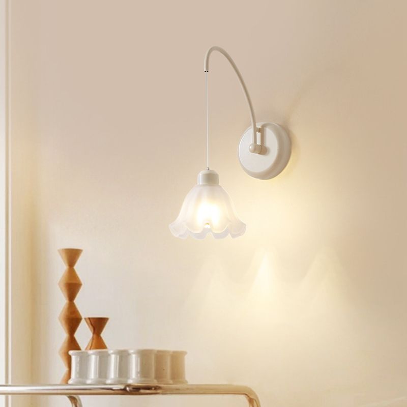 Unique Shape Wall Light Sconces Modern 1 Light Wall Lighting Fixtures for Bedroom