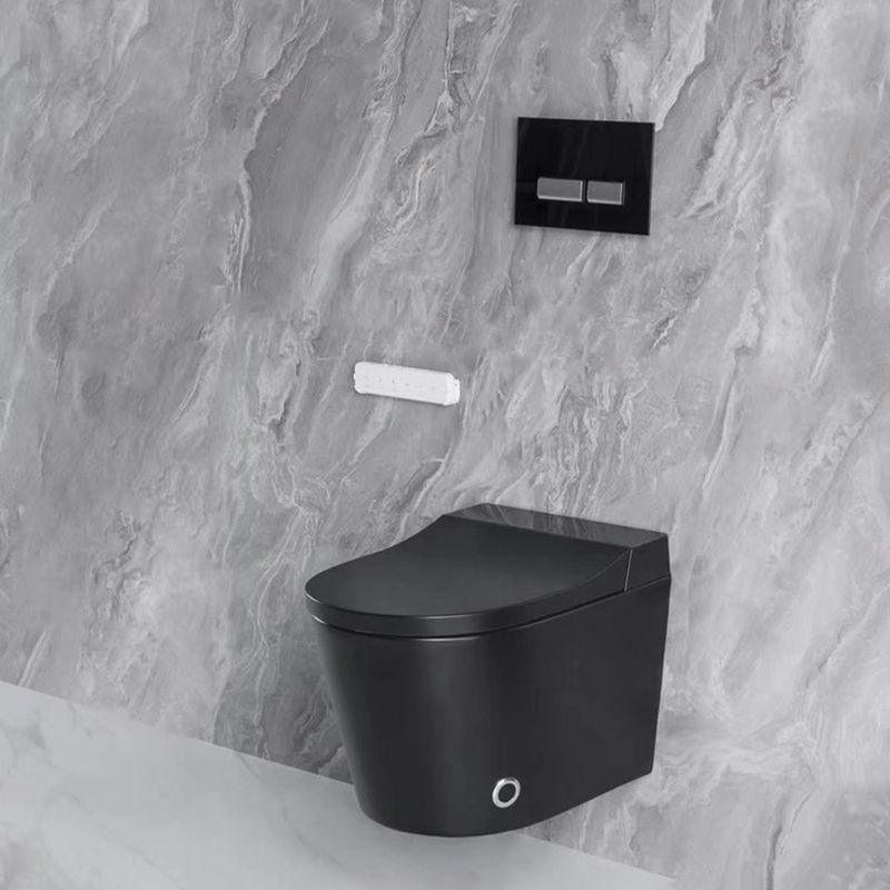 Elongated Wall Mounted Bidet Smart Bidet with Warm Air Dryer