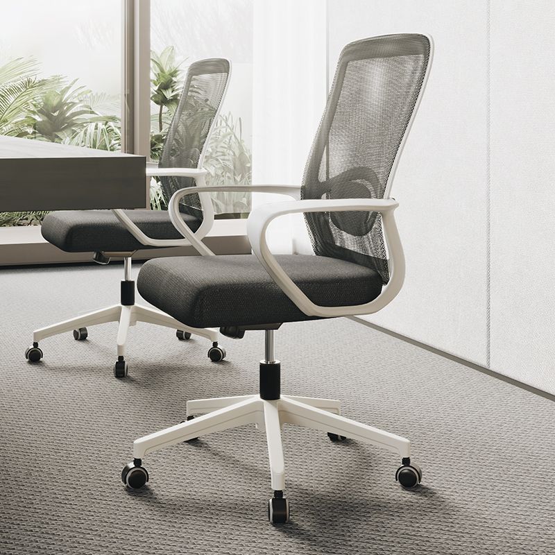 Modern Nylon Office Chair Slide Height-adjustable Desk Chair