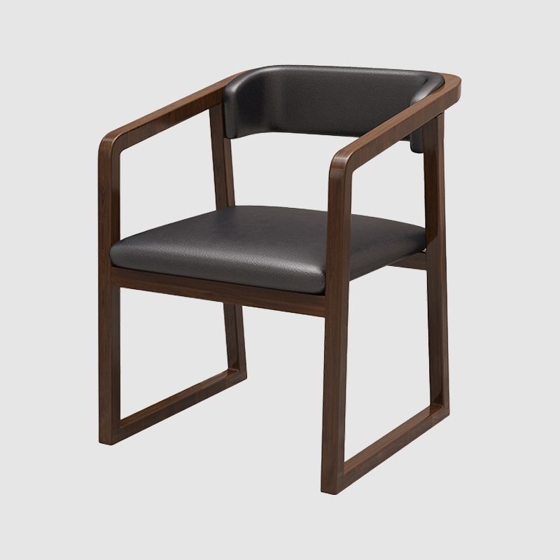Las sillas de fresno de estilo tradicional abren la silla de comedor de la cocina del brazo trasero sola