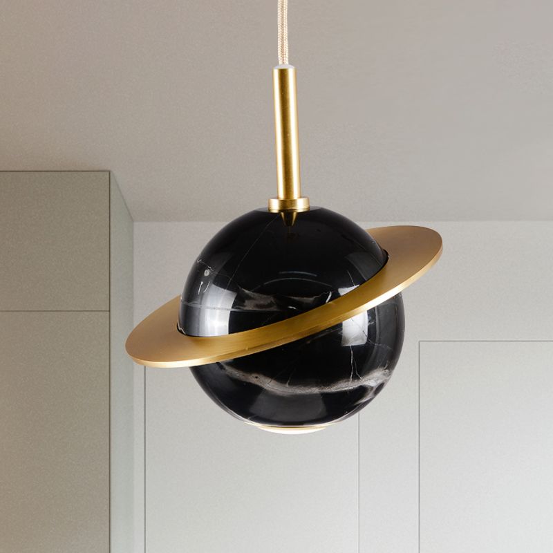 Éclairage de plafond de sphère en marbre MODER