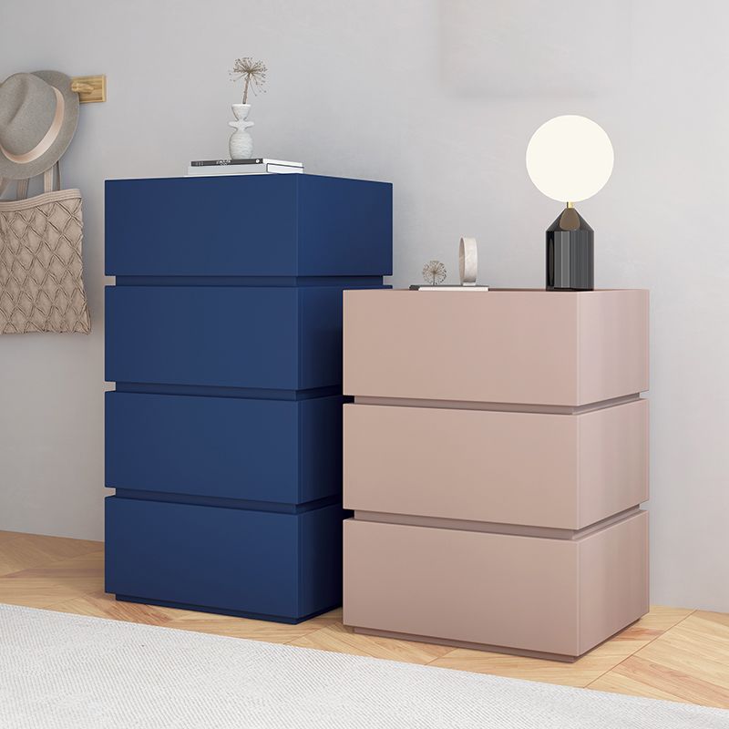Contemporary 21" Rectangle Accent Chest, Wooden Chest with Drawers