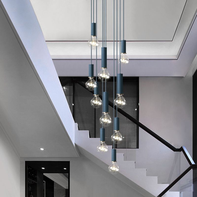 Bulk Hanging Light Industrial Style Style Uccidmento a pendente per salotto