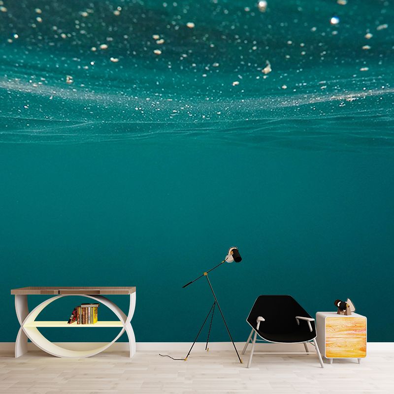 Modern Photography Mural Wallpaper Underwater Living Room Wall Mural