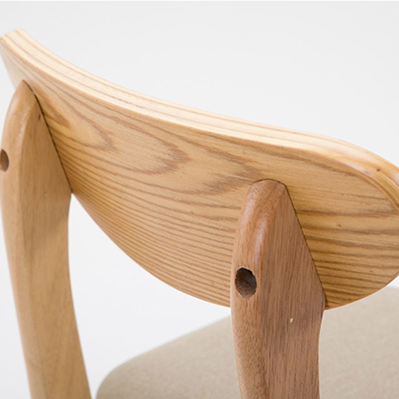 Industrial Bar-stool Square Seat Counter Bar Stool with Wooden Legs