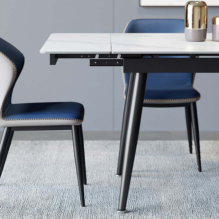 Rectangle Dining Site Table Simplicity Style Dining Room Collection with 4-foot