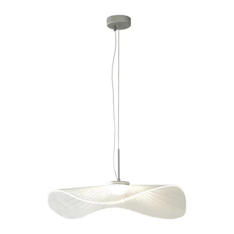 1 lumière géométrique suspendu au plafond de style moderne suspendu en métal