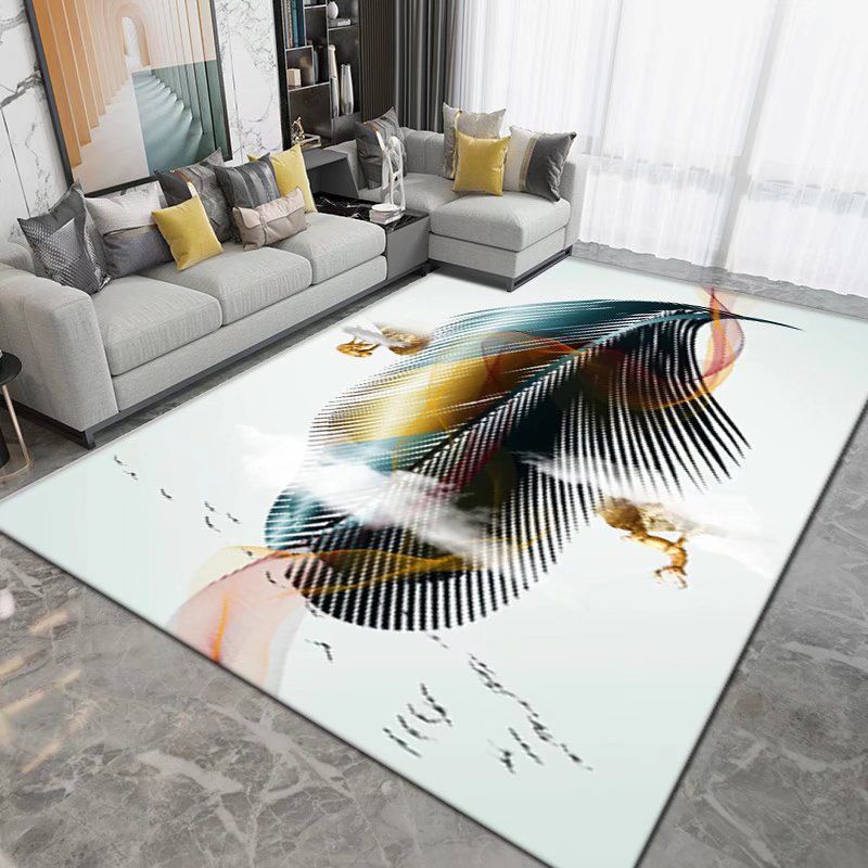 Modern artistiek patroon Tekenpatroon Polyester binnen tapijt vlekbestendig gebied Teken voor woonkamer