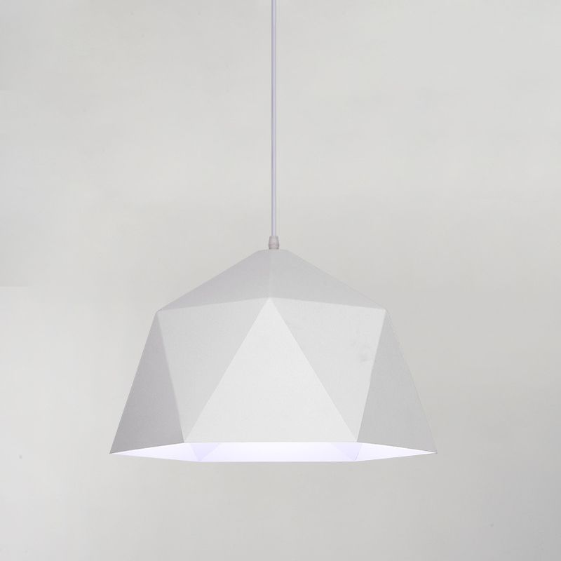 Bowl Shape Hanging Lighting Modern Style Metal 1 Light Pendant Lamp for Clothing Store