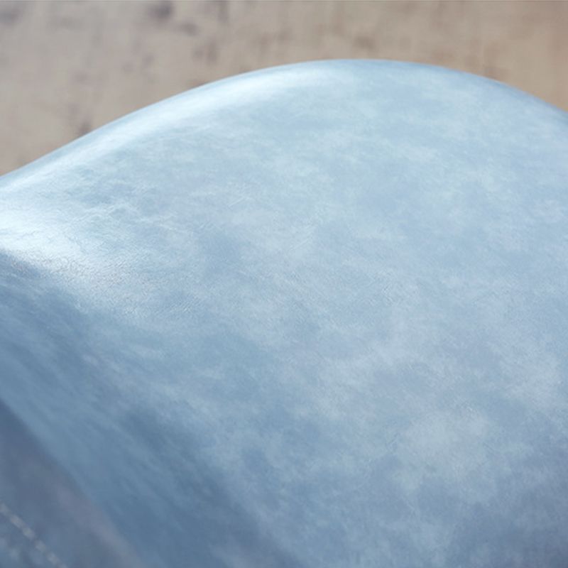 Low Back Upholstered Bar Stool Indoor Scandinavian Solid Wood Frame Bar Stool