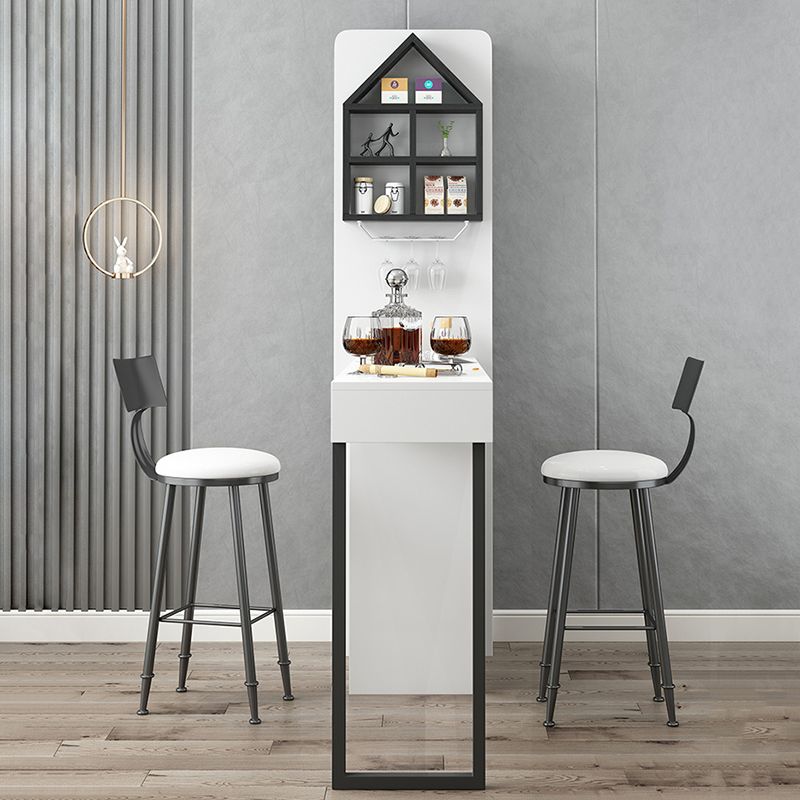 1/2/3 Pieces Counter Height Pub Set Rectangular for Living Room