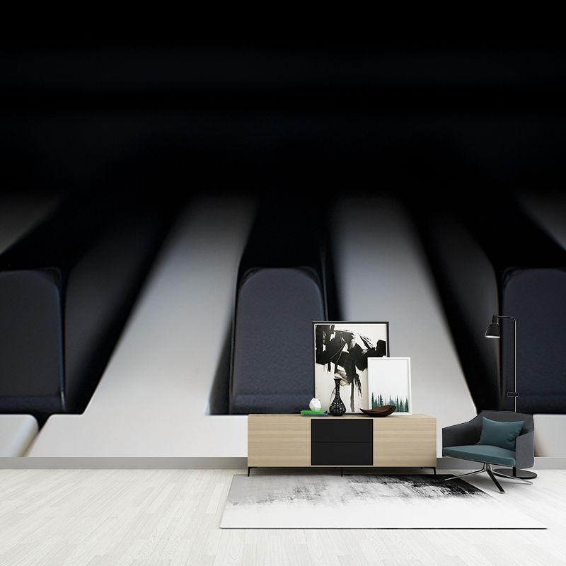 Washable Photography Mural Wallpaper Music Lovers Indoor Wall Mural