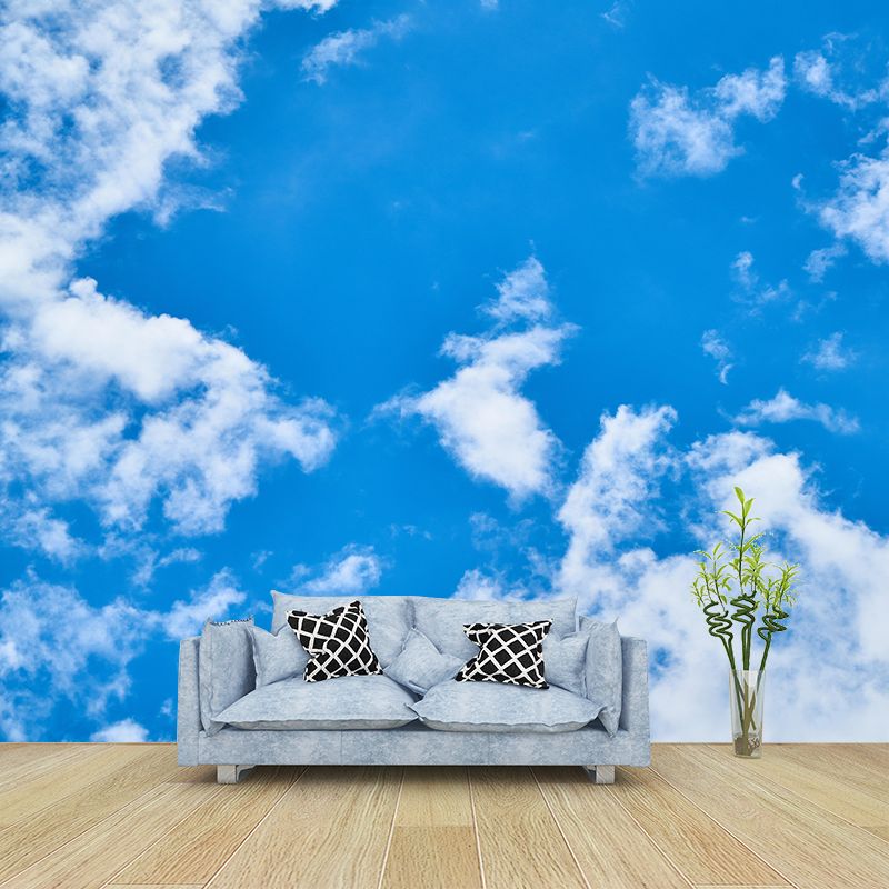 Horizontal Photography Sky Wall Mural Modernism Wall Covering for Decoration