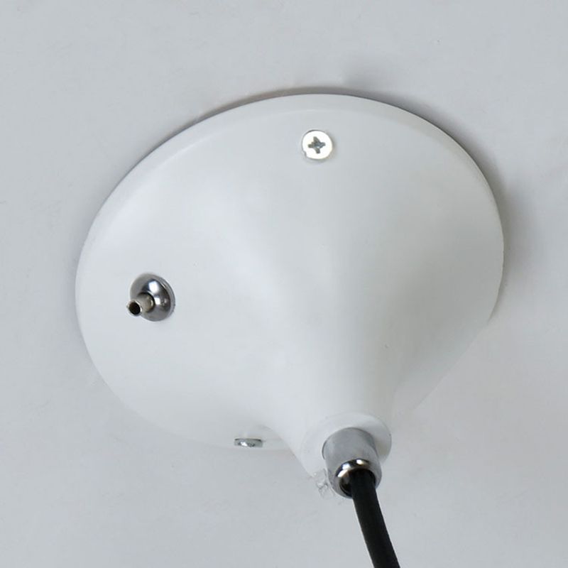 Driehoekige eetkamer ophanging verlichting metaal 1-licht Noordse hanger plafondlicht