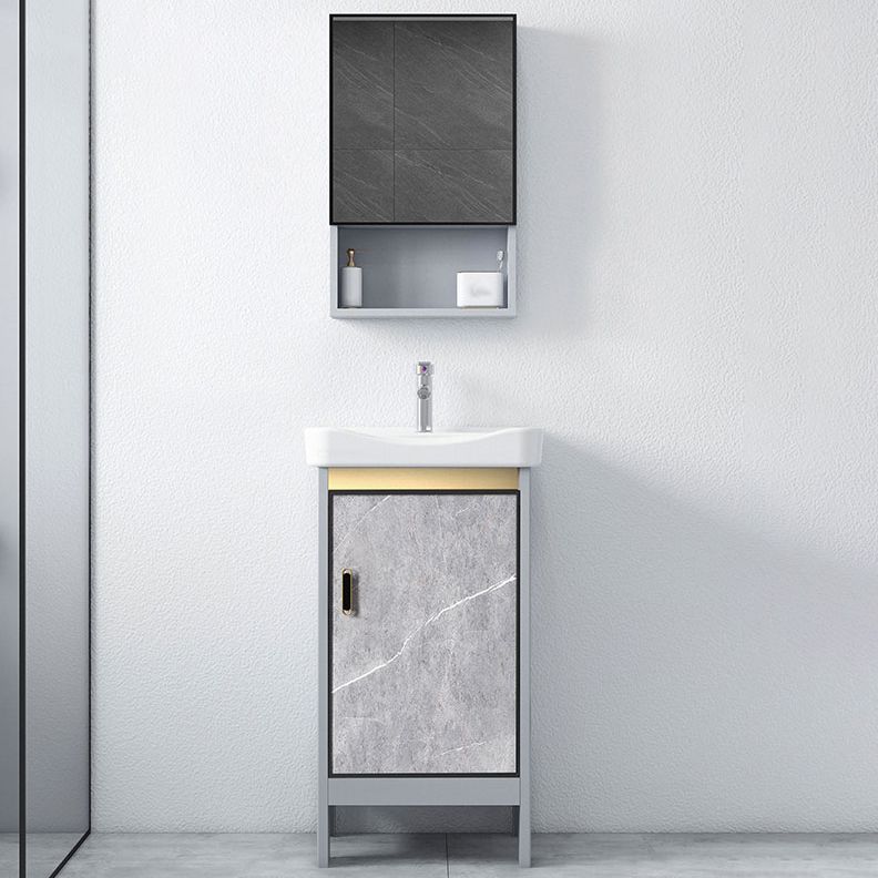 Modern Bathroom Sink Vanity Freestanding Faucet Included Bathroom Vanity Set