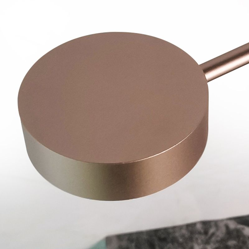 Round Shape Metal Lamp Mount Lighting Modern 1 Light Lamp Fixture