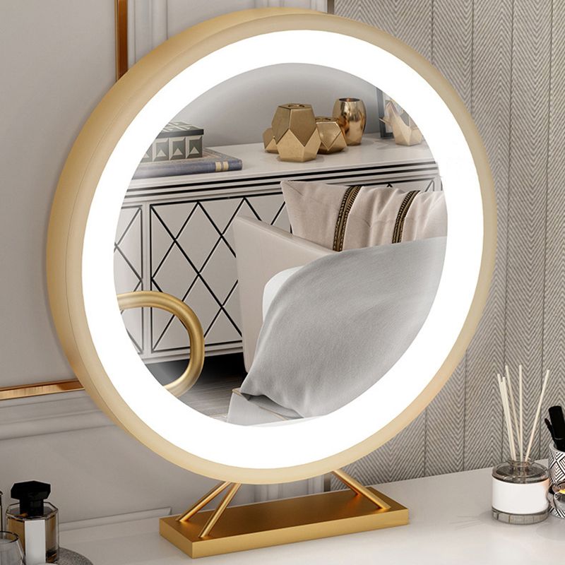 Bright White Makeup Vanity Desk 15.74" Wide Vanity Tables with 2 Storage Drawers