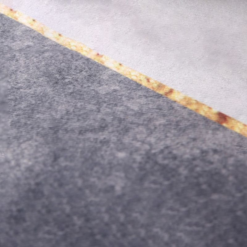 Dark Gray Modern Rug Polyester Graphic Indoor Rug Stain Resistant Rug for Living Room