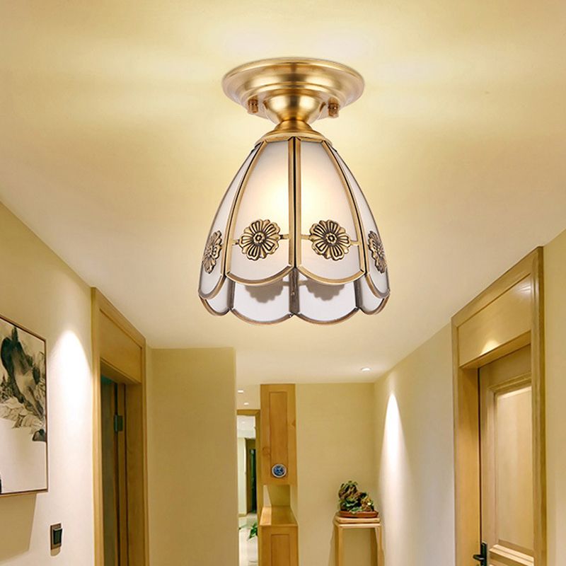 Contemporary Ceiling Light Minimalist Flush Mount Light Fixture for Bedroom