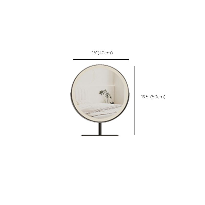 17.72" Wide Make-up Vanity in White Makeup Vanity Desk Table with Drawers