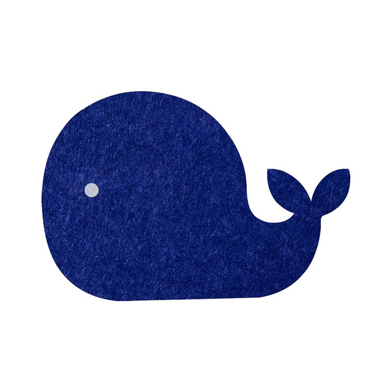 Cartoon Animal LED Sconce Lamp Polyester Children's Bedroom Wall Light Fixture