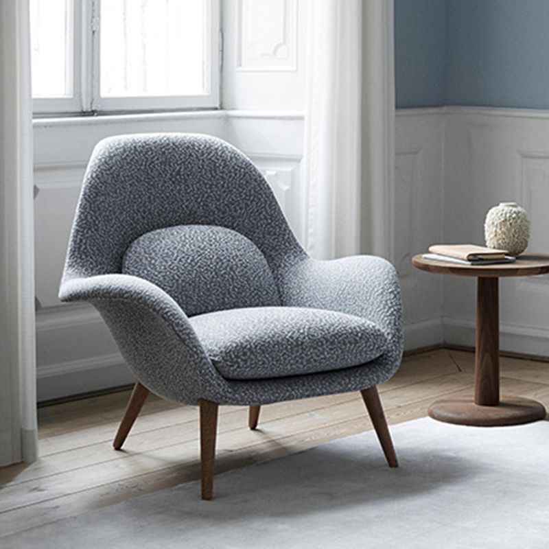 Arms Included Chair 33.4" L x 33.8" W x 32.6" H Solid Wood Frame Chair