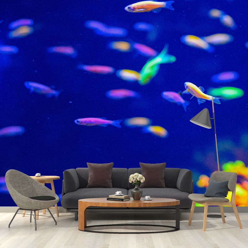 Creatures Mural Wallpaper Modern Bedroom Decoration, Custom Size Available