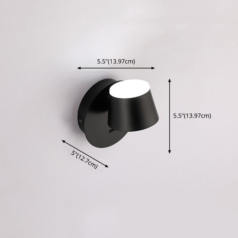Moderne verstellbare Wandleuchten rotatierbarer LED -Lichtraum Innenleuchtung