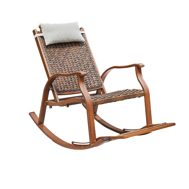 Modern Style Leisure Rocking Chair Outdoor Single Rocking Chair