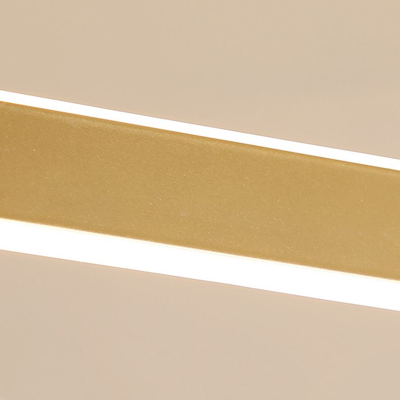 Forma de geometría Luz de colgante de estilo moderno Metal Metal LED Ilumining de iluminación