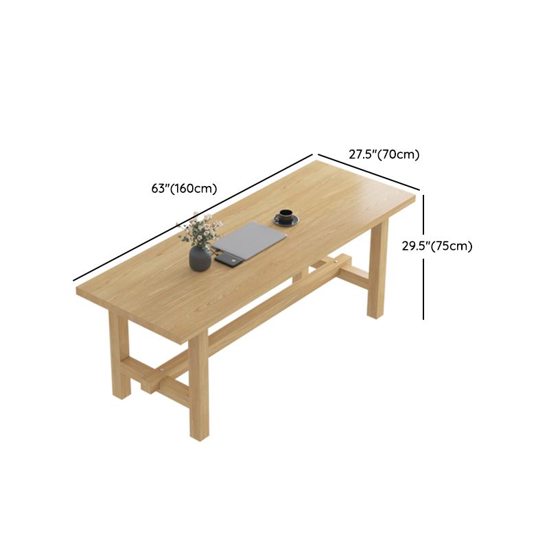 Industrial Rectangle Wood Dining Table 1/2/7 Pieces Dining Set for Dining Room