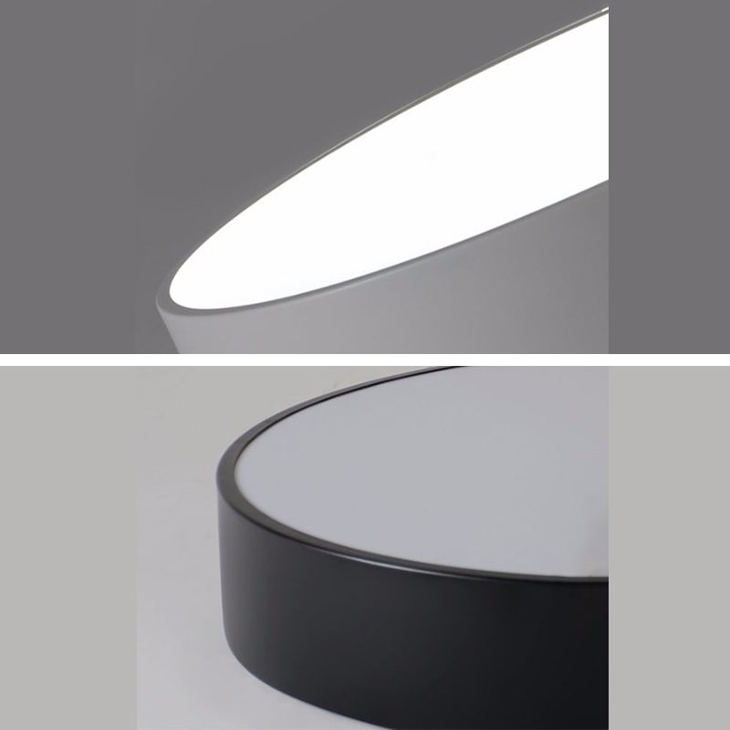 Ronde inbouwverlichtingsarmaturen Moderne acryl 1-lichts plafondlamp