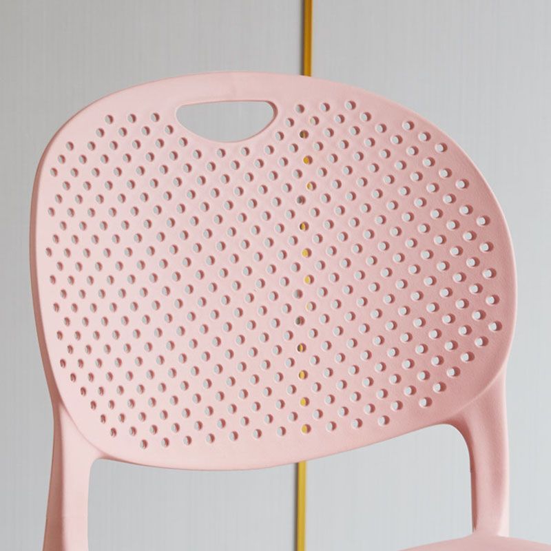 Sillas apilables modernas que cenan la silla sin brazos con las piernas plásticas para la cocina