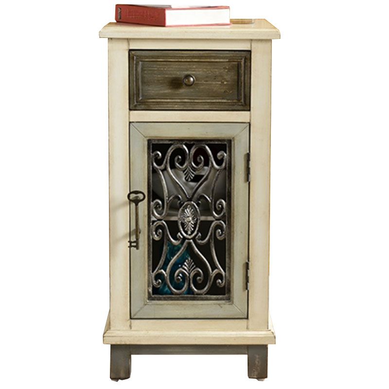 Traditional Vertical Combo Dresser Wood Storage Bachelor Chest for Home