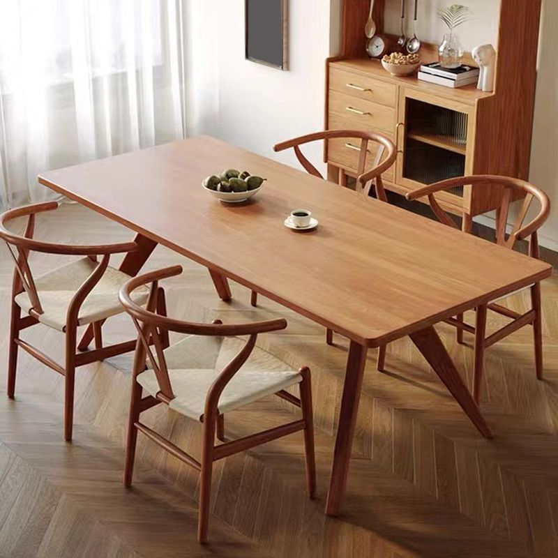 Dining Room Dinner Kitchen Table Pine Solid Wood Dining Table