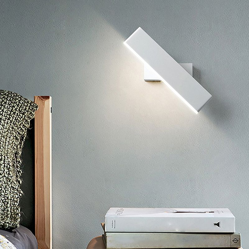 Stile moderno a parete a parete a parete a parete in metallo funzimi da parete rettangolare