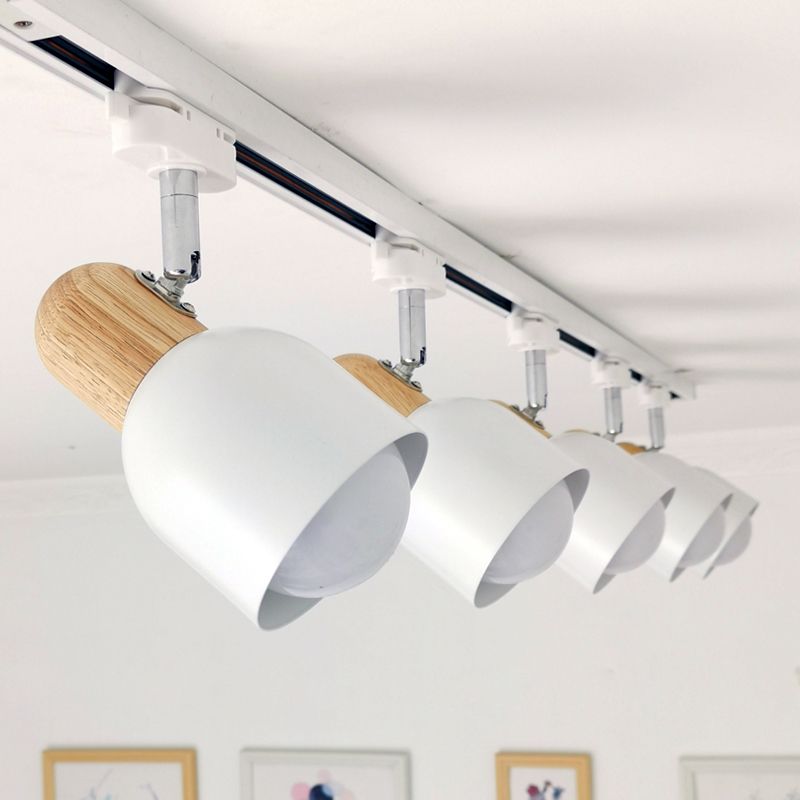 Metal Shaded Ceiling Mounted Light Simplicity Style Ceiling Light Fixture for Living Room