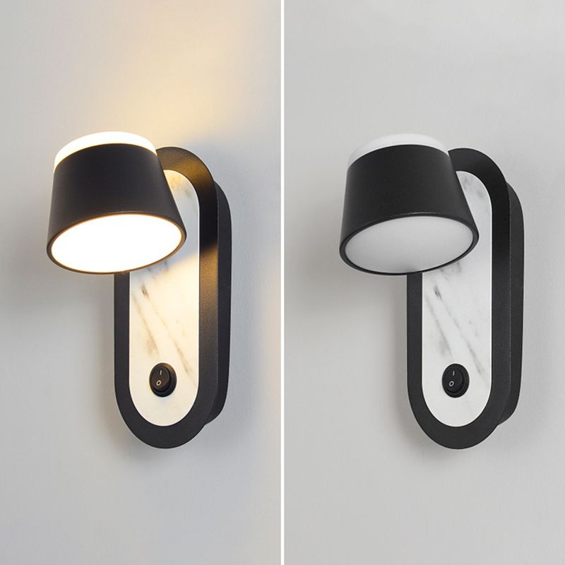 Geometrische Formmetall-Leser-Wandbeleuchtung moderner Stil 1-Licht-Wandmontagebeleuchtung