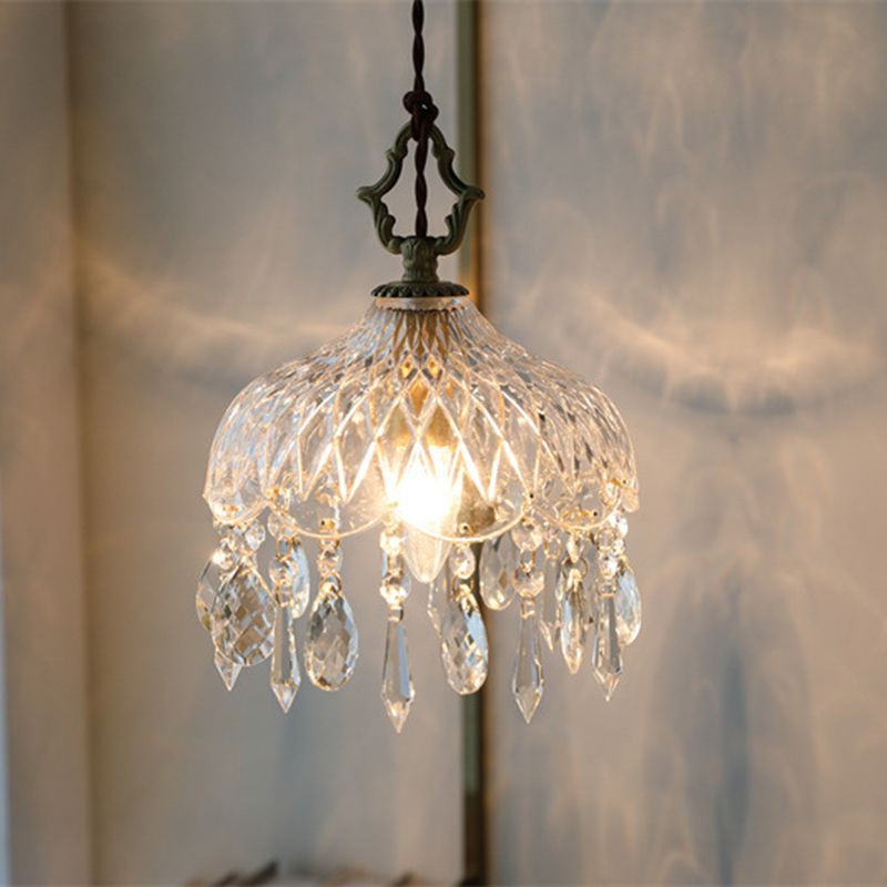 Metal Modern Wall Sconce Flower Shape Vanity Lamp with Glass Shade for Bathroom