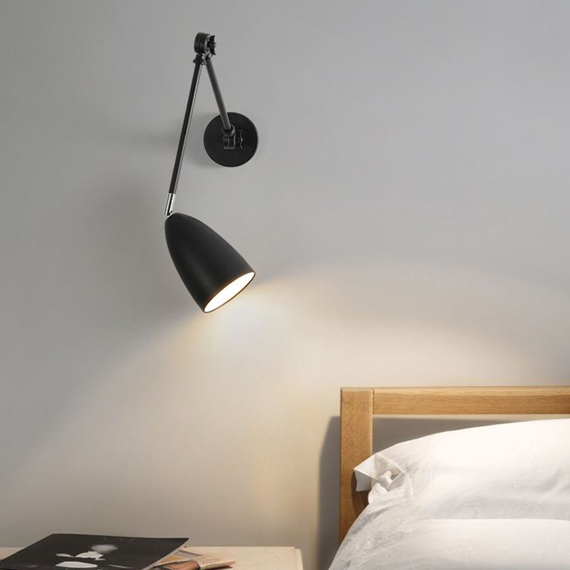 Modern Wall Lighting Fixtures Metal 1 Light Flush Mount Wall Sconce for Dining Room