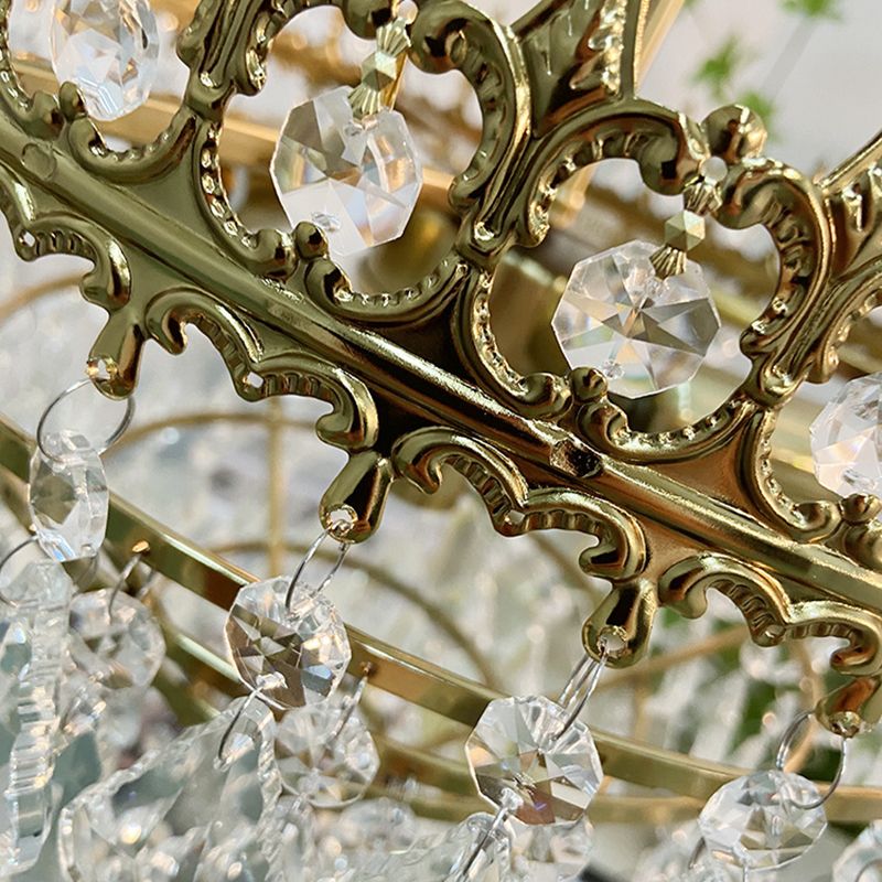 Iluminación montada en la pared de 1 luces de estilo moderno de brazo curvo de cristal lámpara de luz en latón