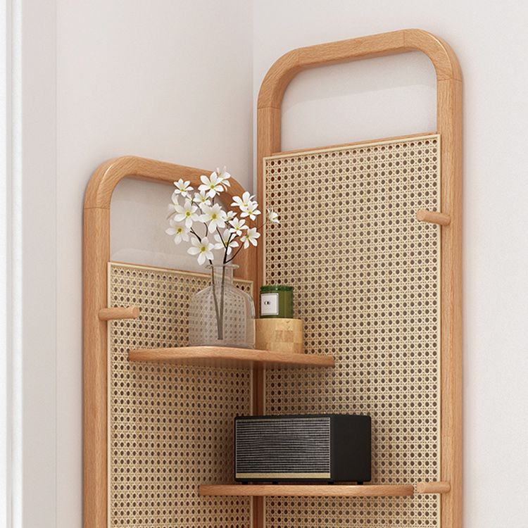 Mid-Century Modern Storage Cabinet with Adjustable Shelves Cabinet