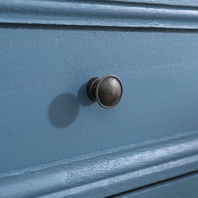 14" D Solid Wood Storage Chest Traditional Vertical Lingerie Chest with Drawers