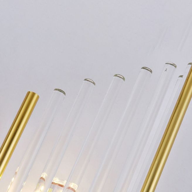 Geometric Wall Lighting Modern Crystal 2 Lights Wall Sconces