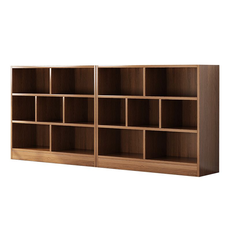39.4" H X 9.1"W Engineered Wood Bookcase Modern Closed Back Standard Book Shelf