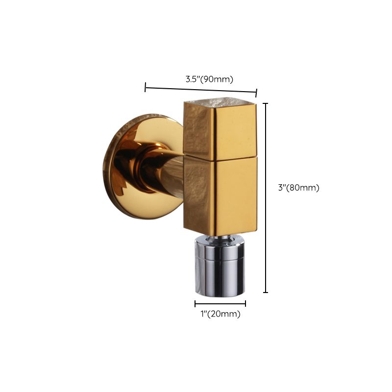 Glam Widespread Wall Mounted Bathroom Sink Faucet Knob Handle Brass Faucet